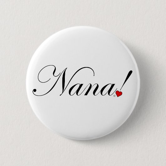 Nana. Ronde Button 5,7 Cm (Voorkant)