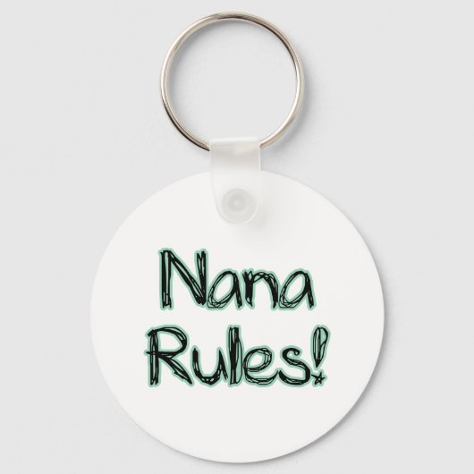 Nana Rules. Sleutelhanger (Voorkant)