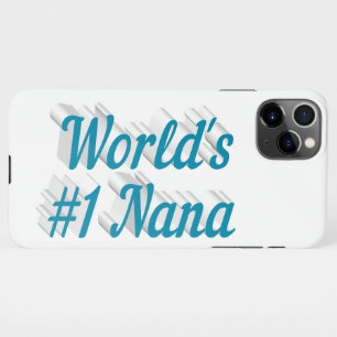 Nana sky blue text Moederdag iPhone 11Pro Max Hoesje