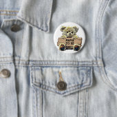 Nana to Be Baby shower Button (In situ)