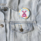 Nana to Be | Boy's Baby Shower Ronde Button 5,7 Cm (In situ)