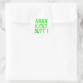 Nana Touche Butt ! Autocollant (Sac)