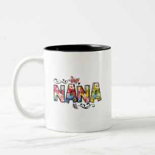 Nana  tweekleurige koffiemok