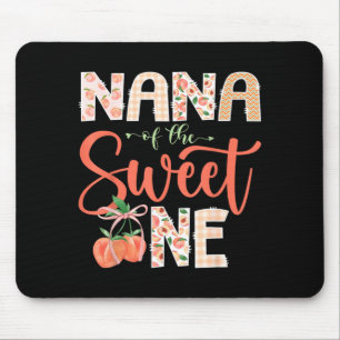 Nana van The Sweet One Peach 1e verjaardag meisje Muismat