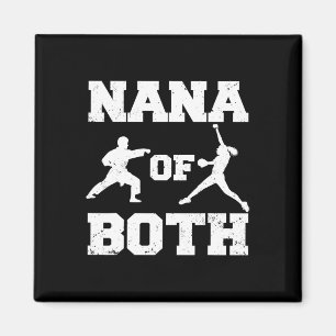Nana van zowel Funny Softll als Karate Nana Magneet