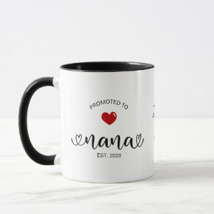Nana Vastgestelde Nieuwe Oma Cadeau Mok