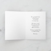 Nana Verjaardag Kaart met Cameo (Binnen)