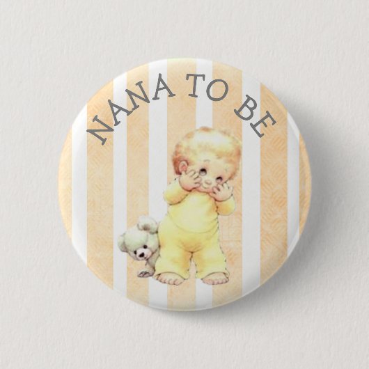 Nana wordt  Baby Boy Button (Voorkant)