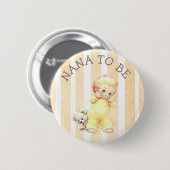Nana wordt  Baby Boy Button (Voorkant /achterkant)