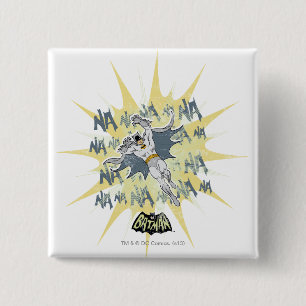 NANANANANA Batman Graphic Vierkante Button 5,1 Cm