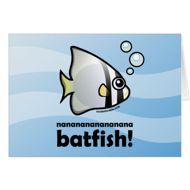nananananananana Batfish! (Voorkant Horizontaal)