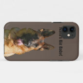 Nana's Big Baby German Shepherd Phone Case (Achterkant (horizontaal))