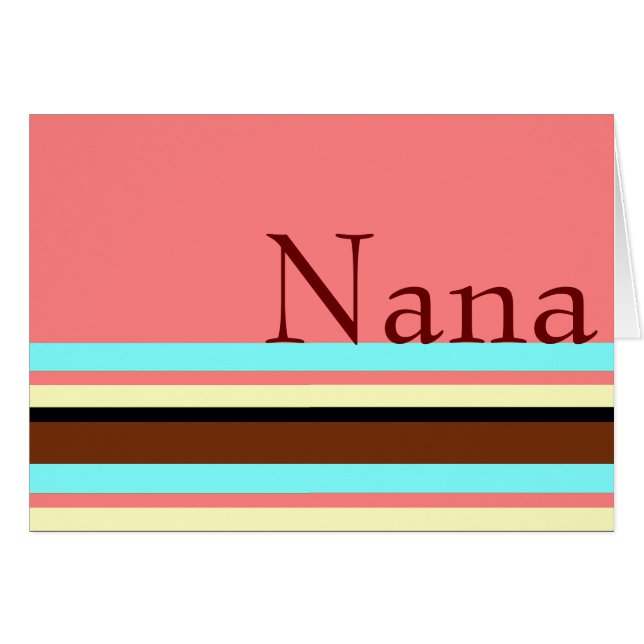 Nana's Cream blue roze (Voorkant Horizontaal)