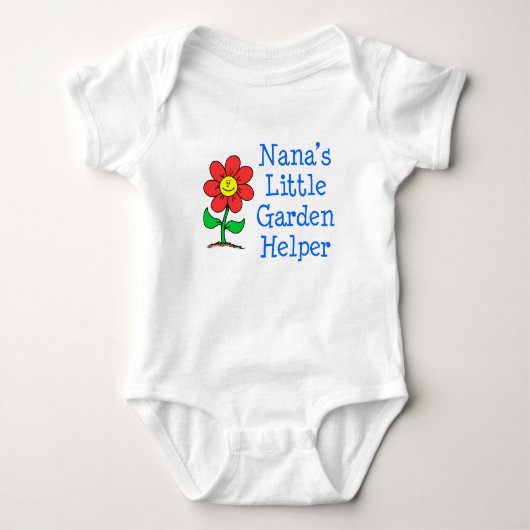 Nana's Garden Helper Romper (Voorkant)
