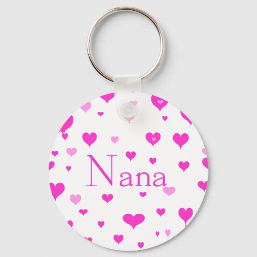 Nana's harten Sleutelhanger (Voorkant)
