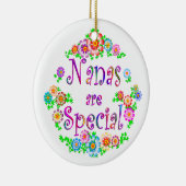 NANAS is speciaal Keramisch Ornament (Rechts)