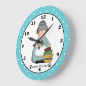 Nana's keukenmuurklok grote klok (Hoek)