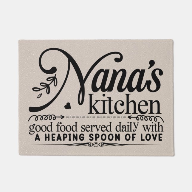 Nana's Kitchen Doormat Deurmat (Voorkant)