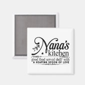 Nana's Kitchen Magnet Magneet (Voorkant / Achterkant)