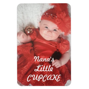 Nana's Little Cupcake Premium Photo Magnet Magneet