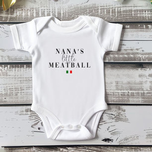Nanas Little Meatball Sweet Italian fun Romper