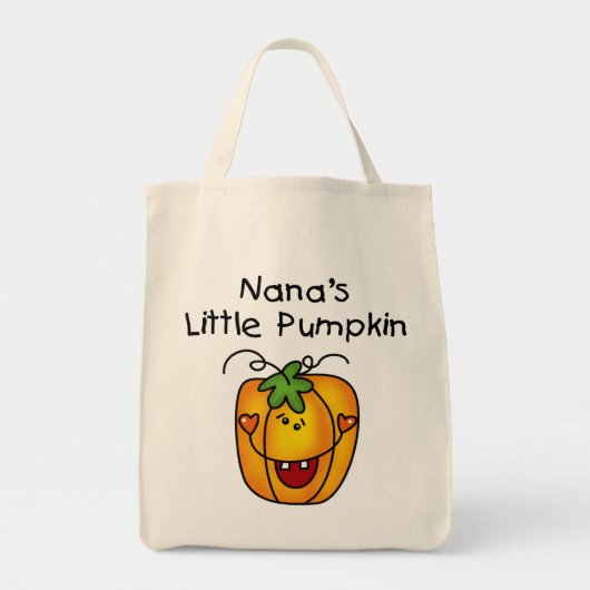 Nana's Little Pumpkin T-shirts en Gifts Tote Bag (Voorkant)