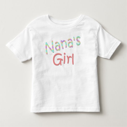 Nana's meisje peuter Shirt (Voorkant)