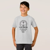 Nana's zomerkamp voor kinderen met pijlen en zon t-shirt (Voorkant volledig)