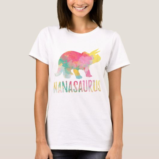 Nanasaurus T-Shirt Nanasaur Cute Nana  (Devant)
