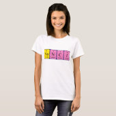 Nanci Periodic Table naam shirt (Voorkant volledig)