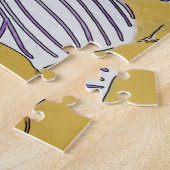 Nancy Abstracte Summer Jigzaag Puzzle Legpuzzel (Zijkant)