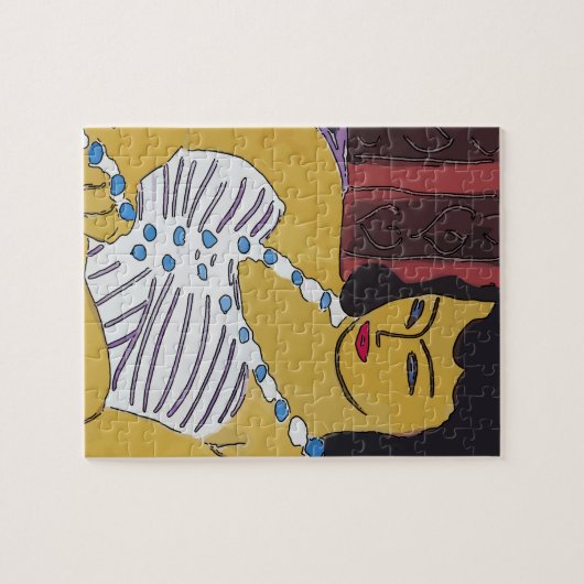 Nancy Abstrait Summer Jigsaw Puzzle Puzzle (Horizontal)