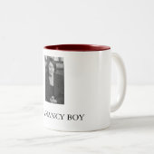 Nancy Boy Tweekleurige Koffiemok (Voorkant rechts)