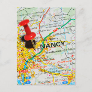 Nancy, Frankrijk Briefkaart