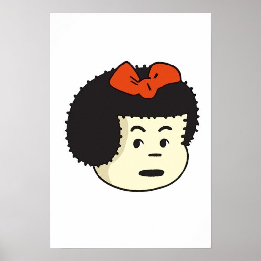 Nancy fritz ritz comic strip poster (Voorkant)