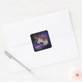 Nancy Grace Roman Space Telescope Vierkante Sticker (Envelop)