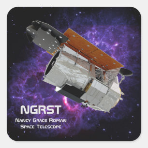 Nancy Grace Roman Space Telescope Vierkante Sticker