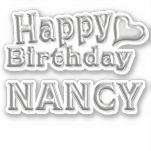 Nancy Happy Birthday Autocollants