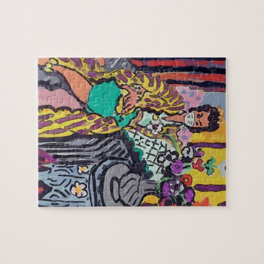 Nancy in Masker Legpuzzel (Horizontaal)