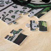 Nancy met Black Cat 1 Legpuzzel (Zijkant)