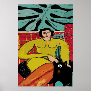 Nancy met Black Cat Poster