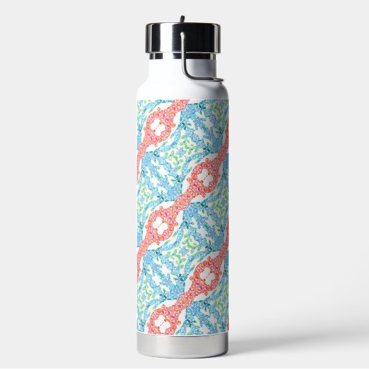 Nancy Mosaic Water Bottle Waterfles (Links)