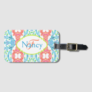 Nancy mozaïek bagagelabel