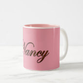 NANCY Naam-merk Gift Drink Mok (Voorkant rechts)