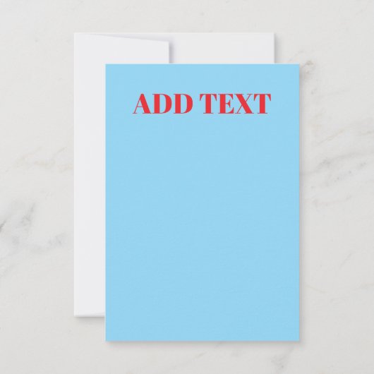 Nancy on Cell Phone, add text, Poster Bedankkaart (Achterkant)