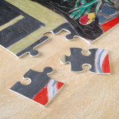 Nancy on Phone Jigzaag Puzzle Legpuzzel (Zijkant)