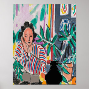 Nancy op Cell Phone & Cat, voeg tekst toe, Poster