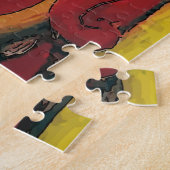 Nancy op de rode stoel 2 legpuzzel (Zijkant)