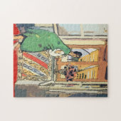 Nancy op Window 2 Legpuzzel (Horizontaal)