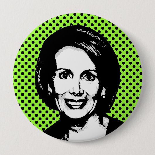 Nancy Pelosi 2 Ronde Button 4,0 Cm (Voorkant)